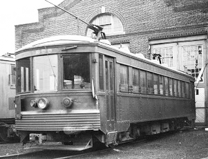 Indianapolis and Louisville Traction Company Train Car